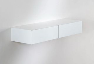 Consola recibidor de pared madera y corcho