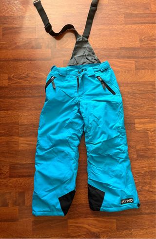 Pantalón de esquí infantil con tirantes