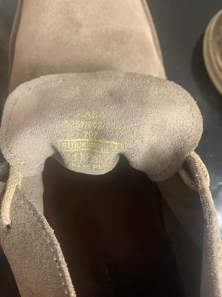 Botas Zara Piel Hombre Talla 44