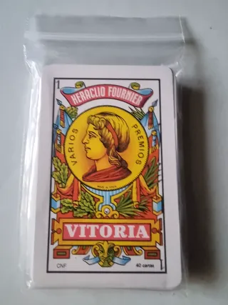 Baraja Española Heraclio Fournier y 20 monedas mus