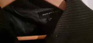 Abrigo negro talla XL