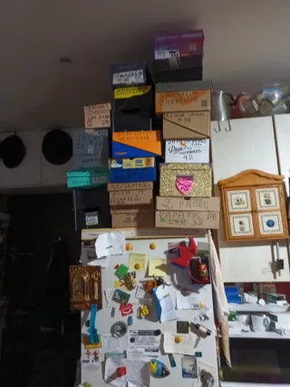 Ropa de abrigo azul y multicolor talla L...