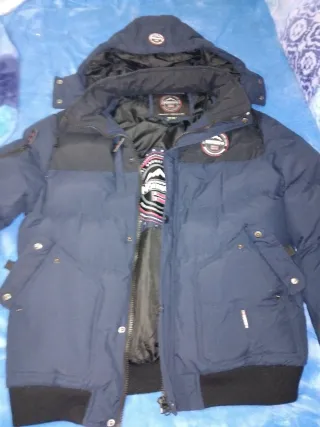 Chaqueta Geographical Norway Hombre Azul/Negro