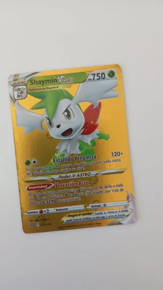 Carta Pokémon Shaymin V ASTRO 014/172