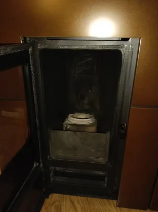 Hidroestufa de pellets hidráulica