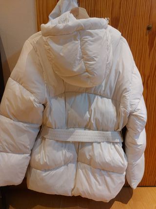 Abrigo Calvin Klein Jeans Blanco Talla L