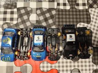 Lote coches Subaru Scalextric