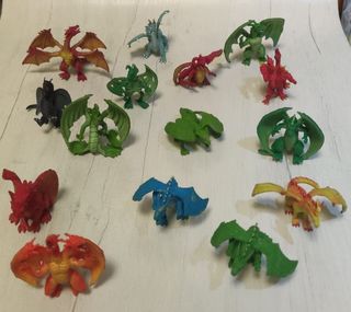 Set 15 Personaggi Dragonix