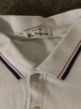 Polo Ben Sherman Talla M Blanco