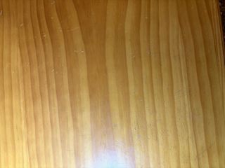 Scrivania in legno massello per bambini con cassettiera