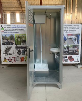 Modulo sanitario con ducha ideal obra y campings