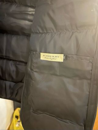 Chaleco Burberry verde militar