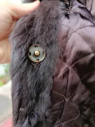 Abrigo Piel Natural Vintage Marrón