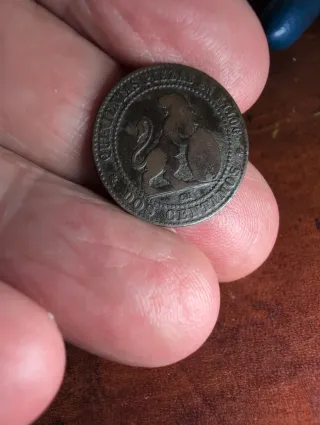 2 céntimos República 1870