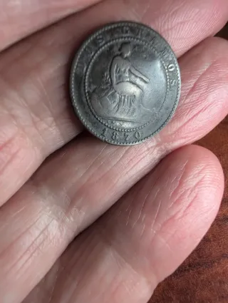 2 céntimos República 1870