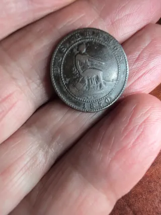 2 céntimos República 1870