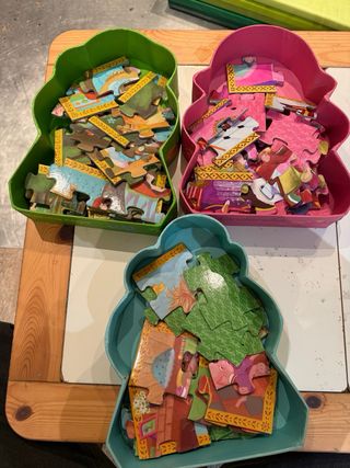 Lote 3 Puzzles Djeco Cuentos Infantiles