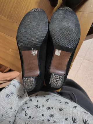 Zapatos de flamenco negros