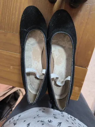 Zapatos de flamenco negros