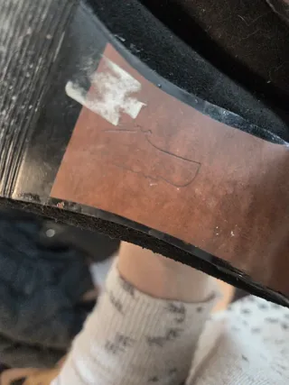 Zapatos de flamenco negros