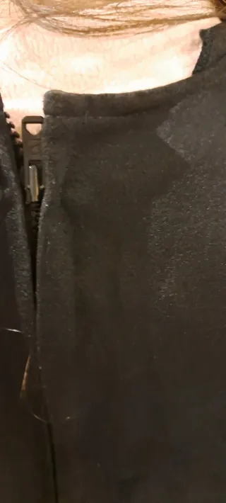 Traje de payesa morado y azul hecho a mano