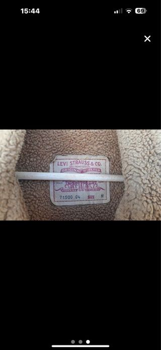 Cazadora Levi's Sherpa Azul