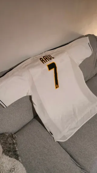 Camiseta Real Madrid Raúl 7 Oficial
