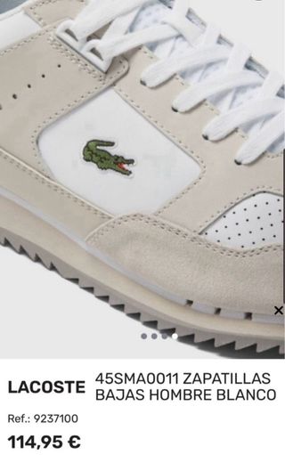 Zapatillas Lacoste Blancas