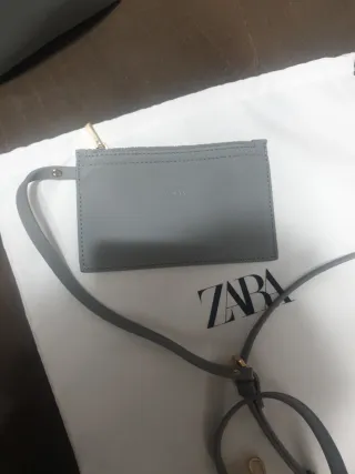 Bolso Zara Gris Pequeño