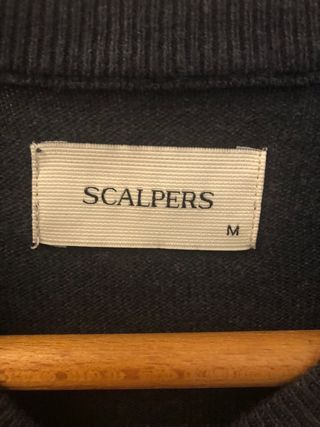 Jersey Scalpers Lana Fina Negro Talla M