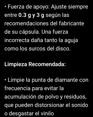 Aguja Tocadiscos Fox 123 DST-ZM Diamante