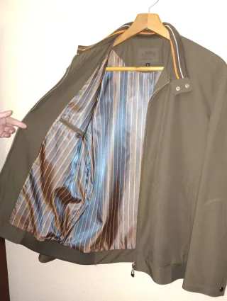 Chaqueta Cazadora Hombre Marrón de entretiempo