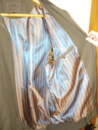 Chaqueta Cazadora Hombre Marrón de entretiempo