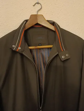 Chaqueta Cazadora Hombre Marrón de entretiempo