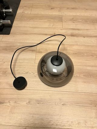 2 Lámparas Colgantes Cristal Erling