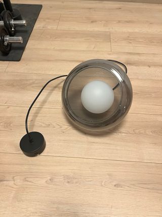 2 Lámparas Colgantes Cristal Erling