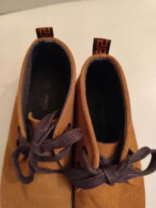 Zapatos niño marrones