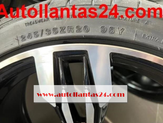 KIT 4 LLANTAS BMW M6 CON NEUMÁTICOS 245 y