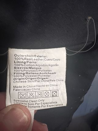 Chaqueta de piel Fórmula Joven (El Corte Inglés)