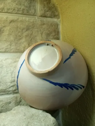 Plato Cerámica Fajalauza Azul