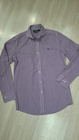 Camisa Ralph Lauren Morada Cuadros