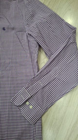 Camisa Ralph Lauren Morada Cuadros