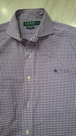 Camisa Ralph Lauren Morada Cuadros