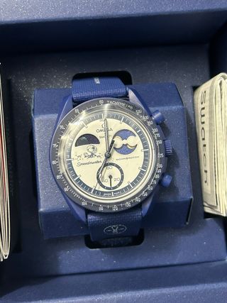 Swatch Mission to Earthphase Moonshine Gold