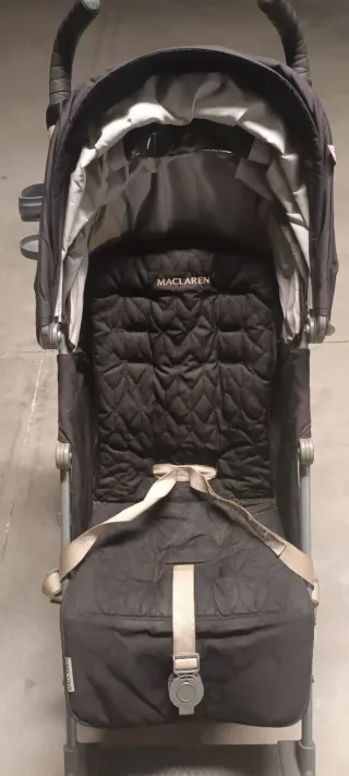 Carrito Bebé Maclaren Negro