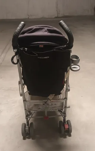 Carrito Bebé Maclaren Negro
