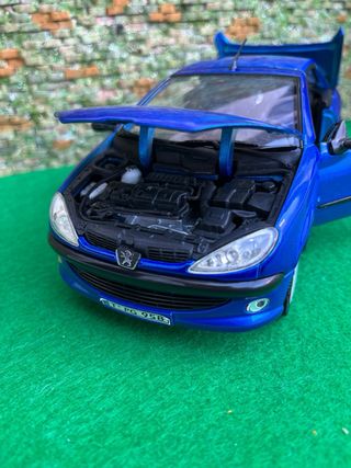 Peugeot 206 CC – Welly – Escala 1:18