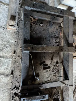 Bancada para motor y bomba