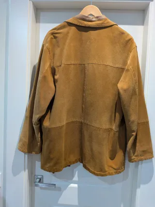Chaqueta de piel SERRA caballero marrón