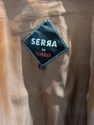 Chaqueta de piel SERRA caballero marrón
